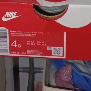 Nike Kids Sneakers - Black and White